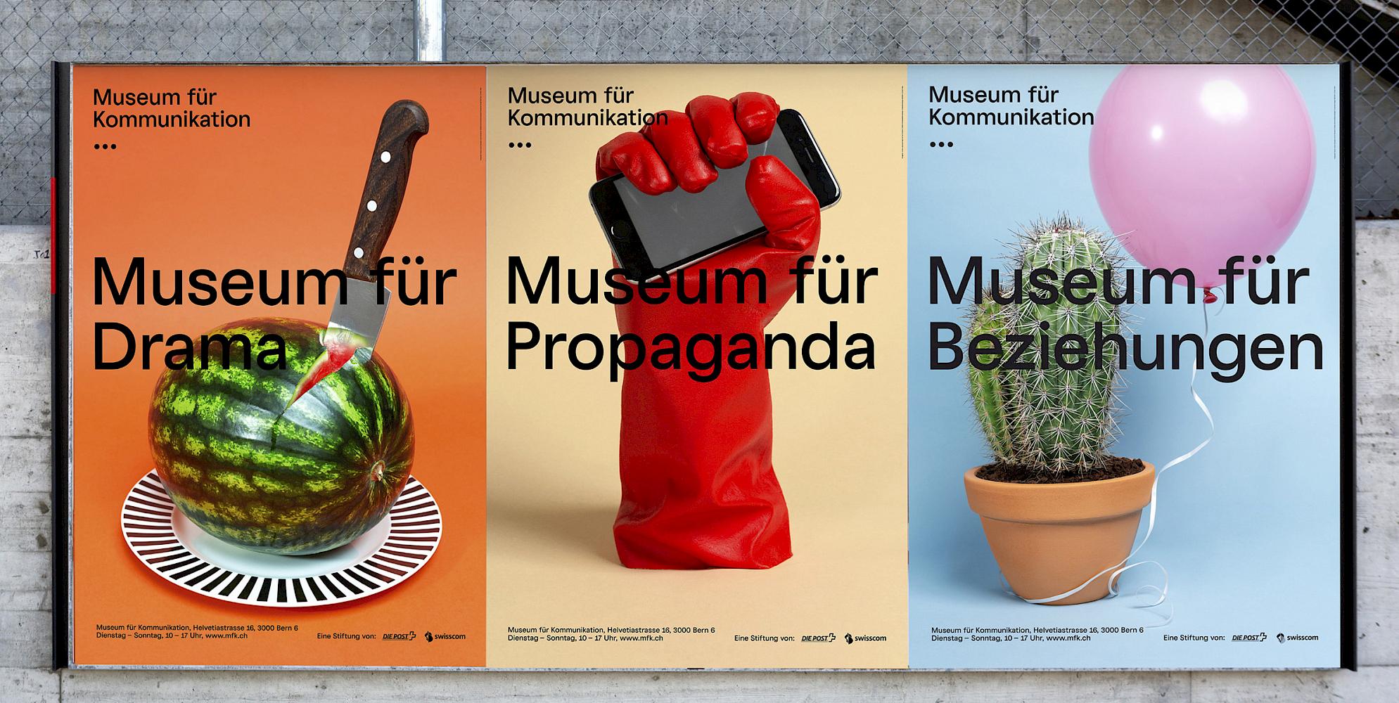 Art direction Museum für Kommunikation